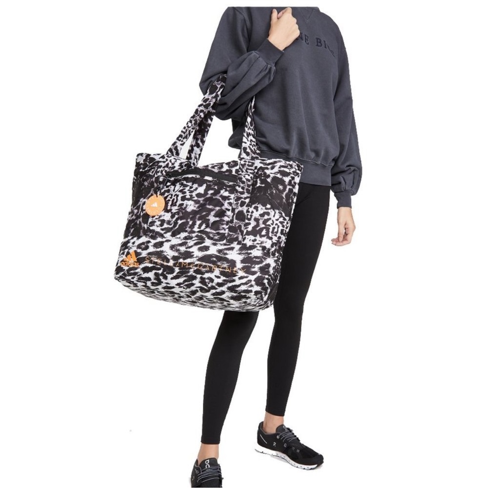 Adidas by Stella McCartney Women's Medium Tote Black/White/Apsior